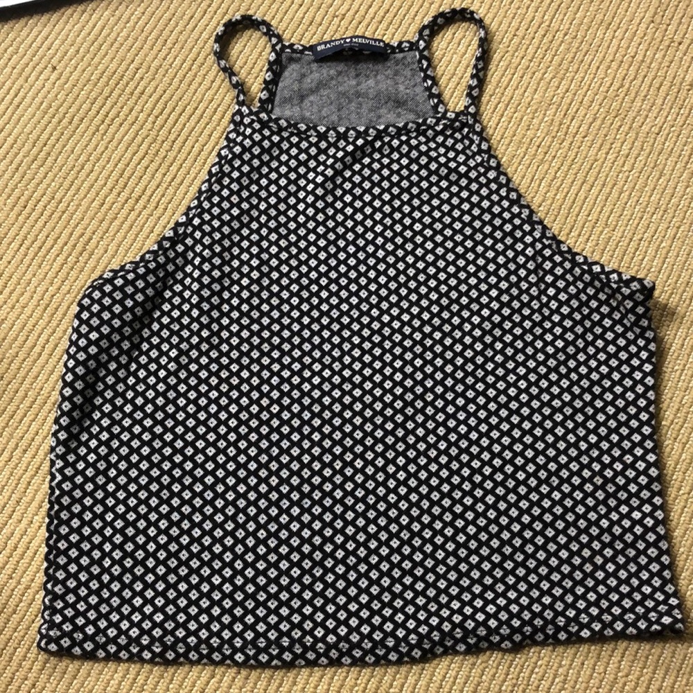BRANDY MELVILLE diamond patterned top